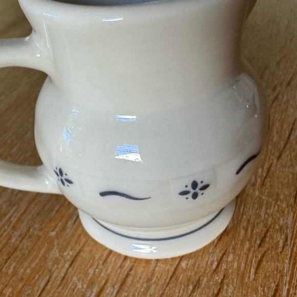 Longaberger Woven Traditions Mini Pitcher - Blue Heritage Pattern - Picture 5 of 5